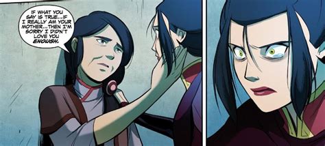 The next morning, Azulon is dead, Ozai is Fire Lord, and Zuko's mom is gone. It's never clear how these things all connect. However, the comics reveal that Ozai really was going to kill Zuko on ...